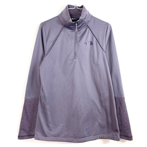 THE North Face Canyonlands 1/4 zip Fleece Pullover In Purple - Picture 2 of 7